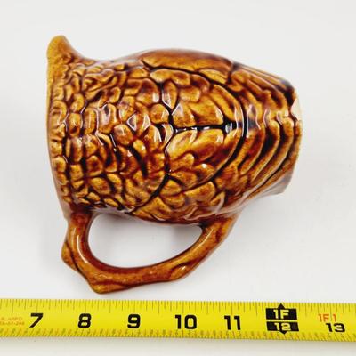 VINTAGE BROWN OWL CREAMER / PITCHER