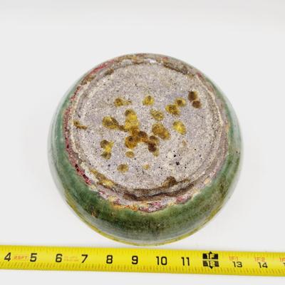 LOVELY GLAZED POTTERY BOWL