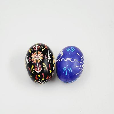 FANTASTIC HAND PAINTED REAL EGG DECOR