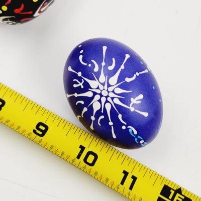FANTASTIC HAND PAINTED REAL EGG DECOR