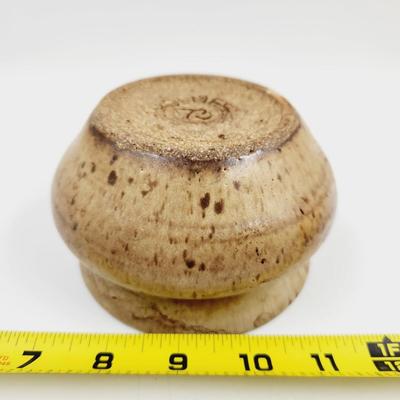BEAUTIFUL MULTI TONED SIGNED HOLMES 73 POTTERY VASE