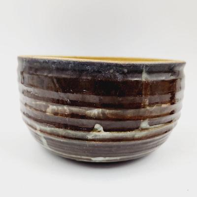 BEAUTIFUL MULTI TONE POTTERY BOWL
