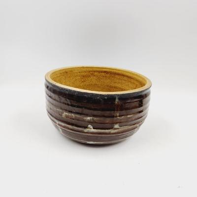 BEAUTIFUL MULTI TONE POTTERY BOWL