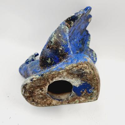 VINTAGE CHIPPY PAINT PEACOCK DECOR