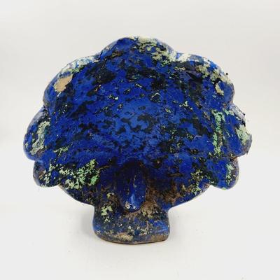 VINTAGE CHIPPY PAINT PEACOCK DECOR