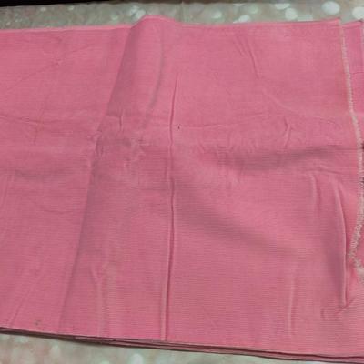 DARK PINK CORDUROY FABRIC-SEE DESCRIPTION