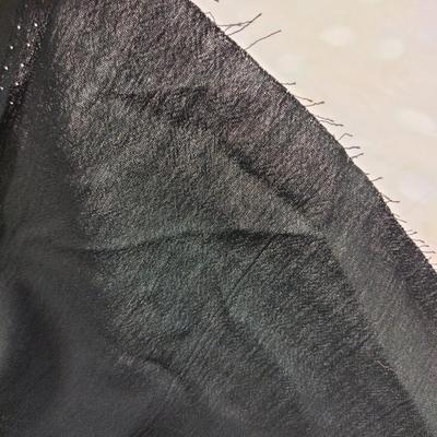 LIGHTWEIGHT BLACK FABRIC
