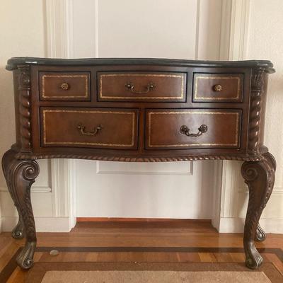 Contemporary Marble top Console table