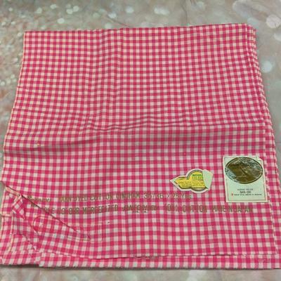 PENNYS COTTON PINK GINGHAM FABRIC BUNDLE