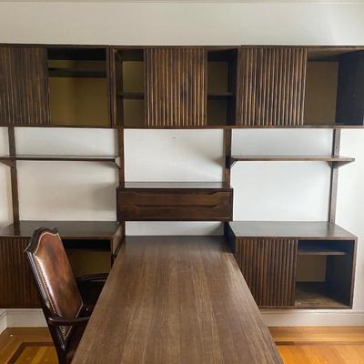 Mid Century Modern Wall Unit