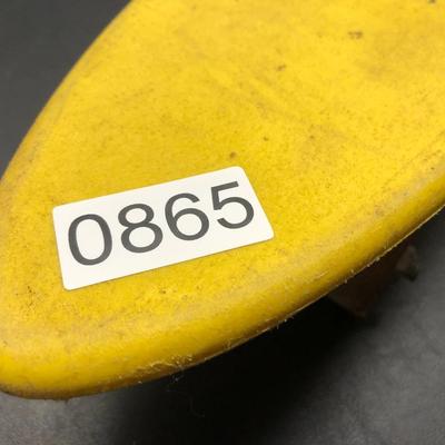 Vintage Nash Yellow Skateboard ðŸ›¹ Lot #0865