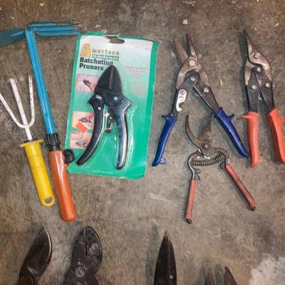 Large lot of  Lawn maintenance tools