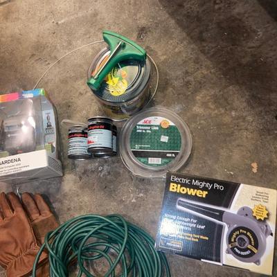 Large lot of  Lawn maintenance tools