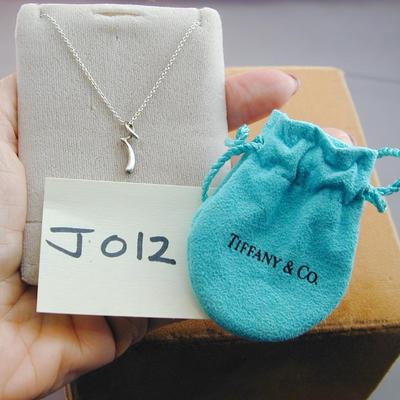 Tiffany Sterling Necklace In Pouch 1.8g - J012