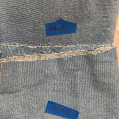 DENIM JEANS FABRIC PIECES BUNDLE
