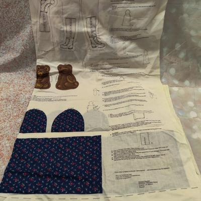 GOLDILOCKS - A STORYBOOK DOLL CRANSTON CUT AND SEW (3 DOLLS)