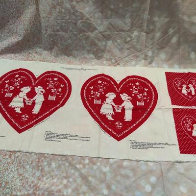 LITTLE SWEETHEARTS CRANSTON CUT AND SEW PANEL