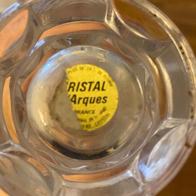 Assorted mix and match crystal, cut glass and clear glass vases
