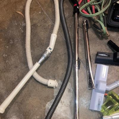 Lot of vacuum cleaners and other tools