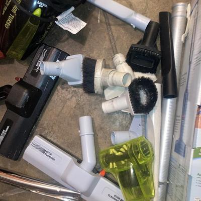 Lot of vacuum cleaners and other tools