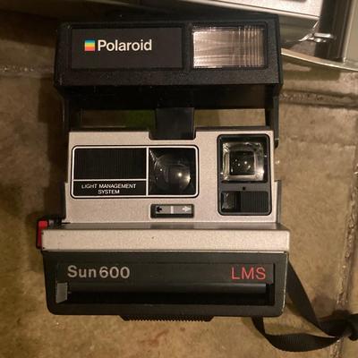 Lot of vintage media, cameras and electronics