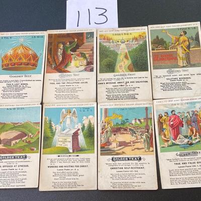 1897 Bible Teaching Cards