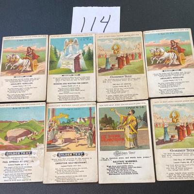 1895-1897 Bible Teaching Cards