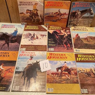 1980 Western Horseman Magazines