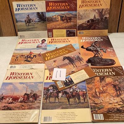 1982 Western Horseman Magazines