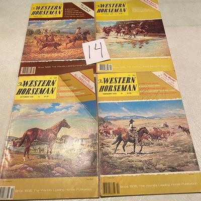 1978 Western Horseman Magazines