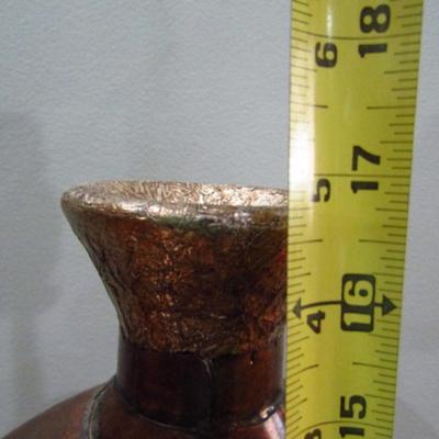 Decorative Vase in Metal Holder (LR)