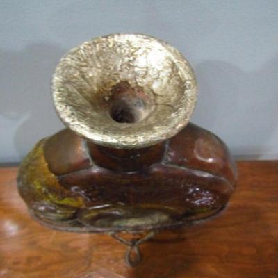Decorative Vase in Metal Holder (LR)