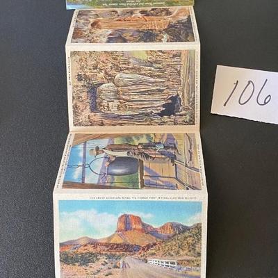 Vintage New Mexico souvenir Postcard Folder