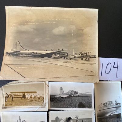 Vintage Airplane Photos