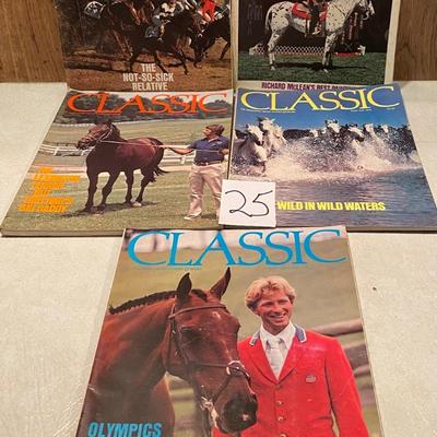 1976 Classic Horse Magazines