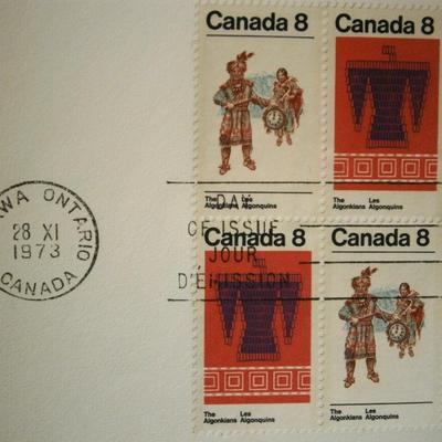 CANADA (3) 1973 1st Day of Issue Covers