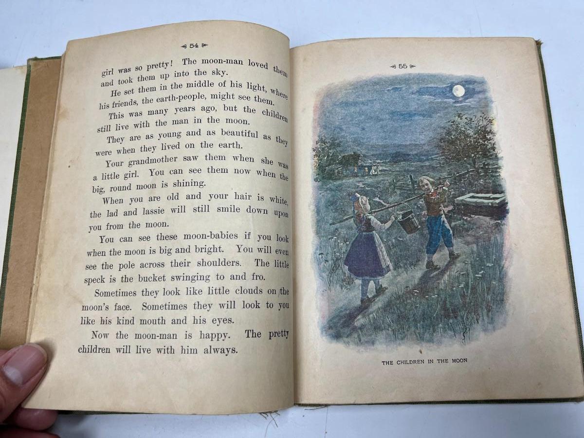 Antique Lot of Children Grade School Books First and Second Reader