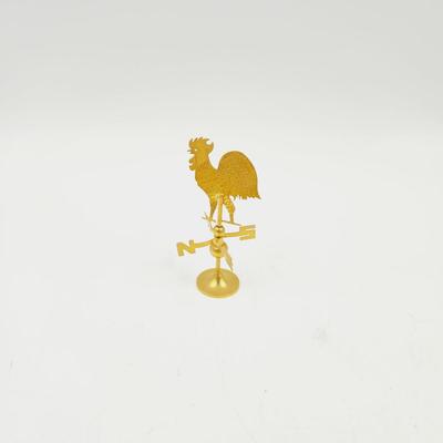 MINATURES - METAL ROOSTER WEATHER VANE