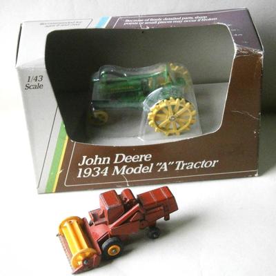 (2) Vintage Farm Vehicle Toys