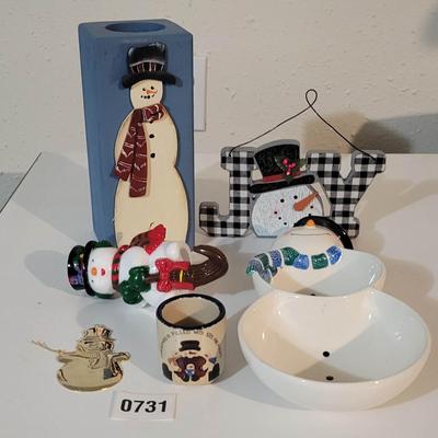 Winter Decor lot