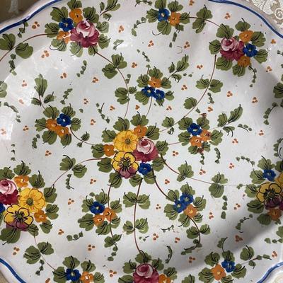Various Platters, bowls, plates, Italian Coffee Grinder, coffee and tea pots