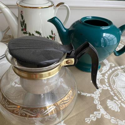 Various Platters, bowls, plates, Italian Coffee Grinder, coffee and tea pots