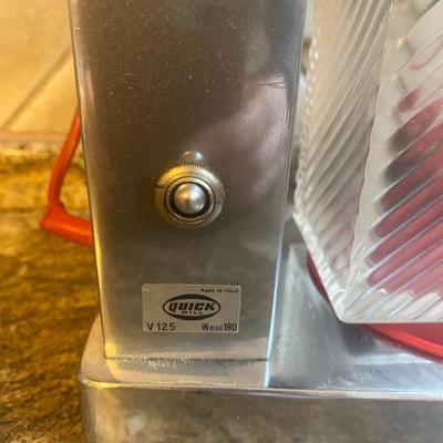 Italian ice Grinder and marble ice bucket