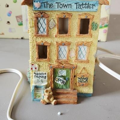 Teddy bear town tattler Night light