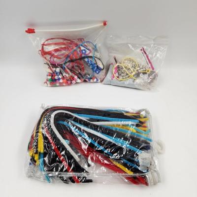 PIPES BEADS AND STICKERS CRAFTING BUNDLE