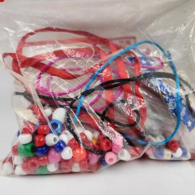 PIPES BEADS AND STICKERS CRAFTING BUNDLE