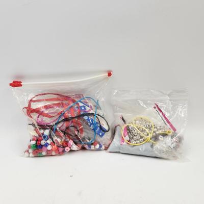 PIPES BEADS AND STICKERS CRAFTING BUNDLE