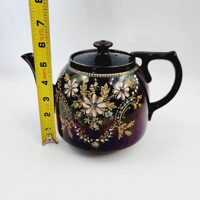 BEAUTIFUL VINTAGE PRICE BROTHERS HAND PAINTED TEA POT