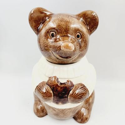 SUPER FANTASTIC METLOX CHOCOLATE BEAR COOKIE JAR