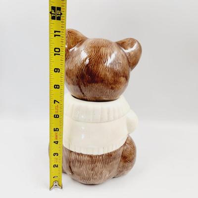 SUPER FANTASTIC METLOX CHOCOLATE BEAR COOKIE JAR
